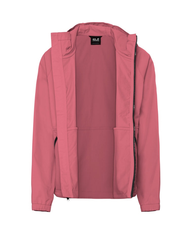 Jack Wolfskin Women's Mahani Jacket Evening Rose 02
