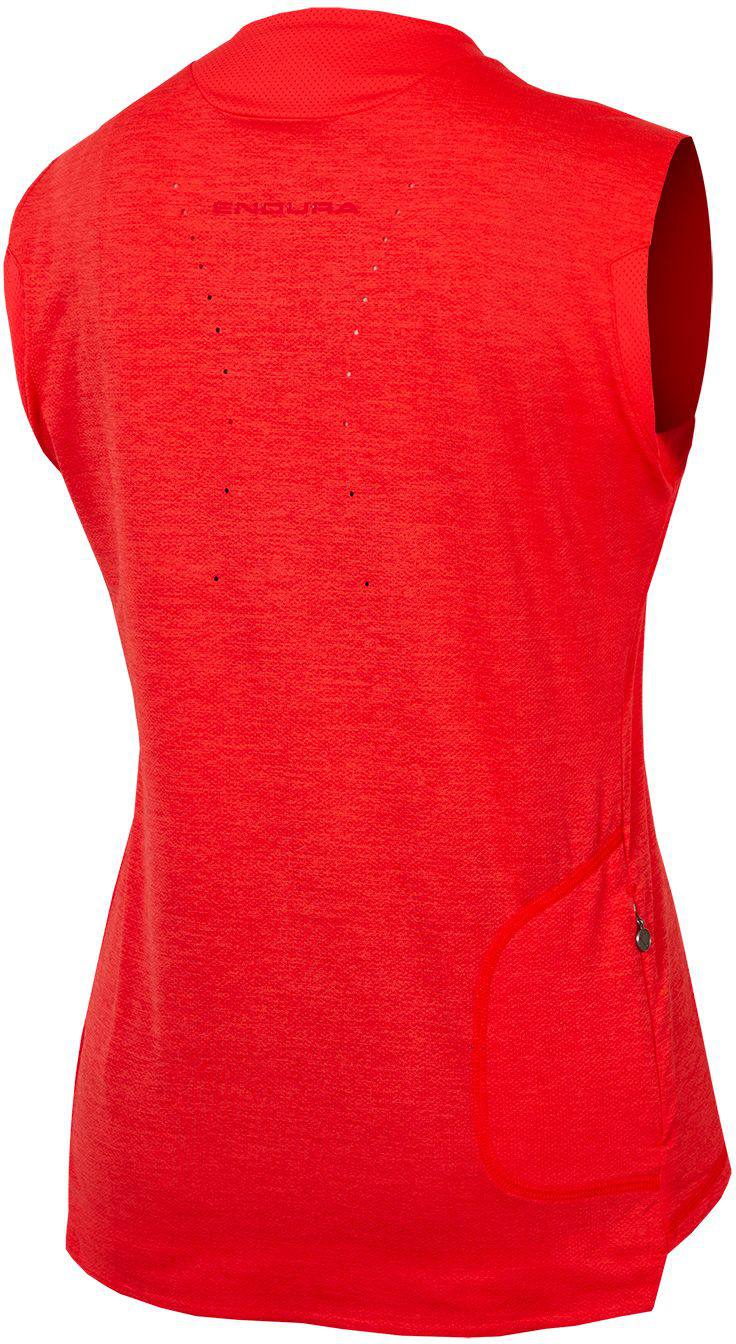 Endura Women's Singletrack Tank Top Pomegranate 02