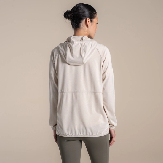 Craghoppers Women's NosiLife Aya Hood Jacket Oyster 03