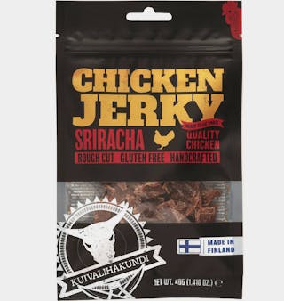Chicken Jerky Sriracha, 40g