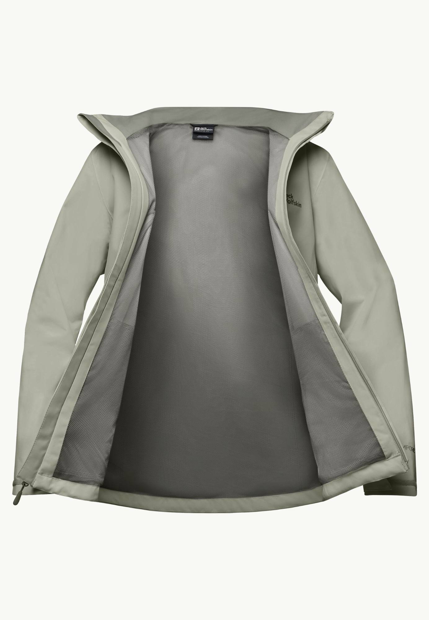 Jack Wolfskin Women's Trailtime 2L Jacket Mint Leaf 10