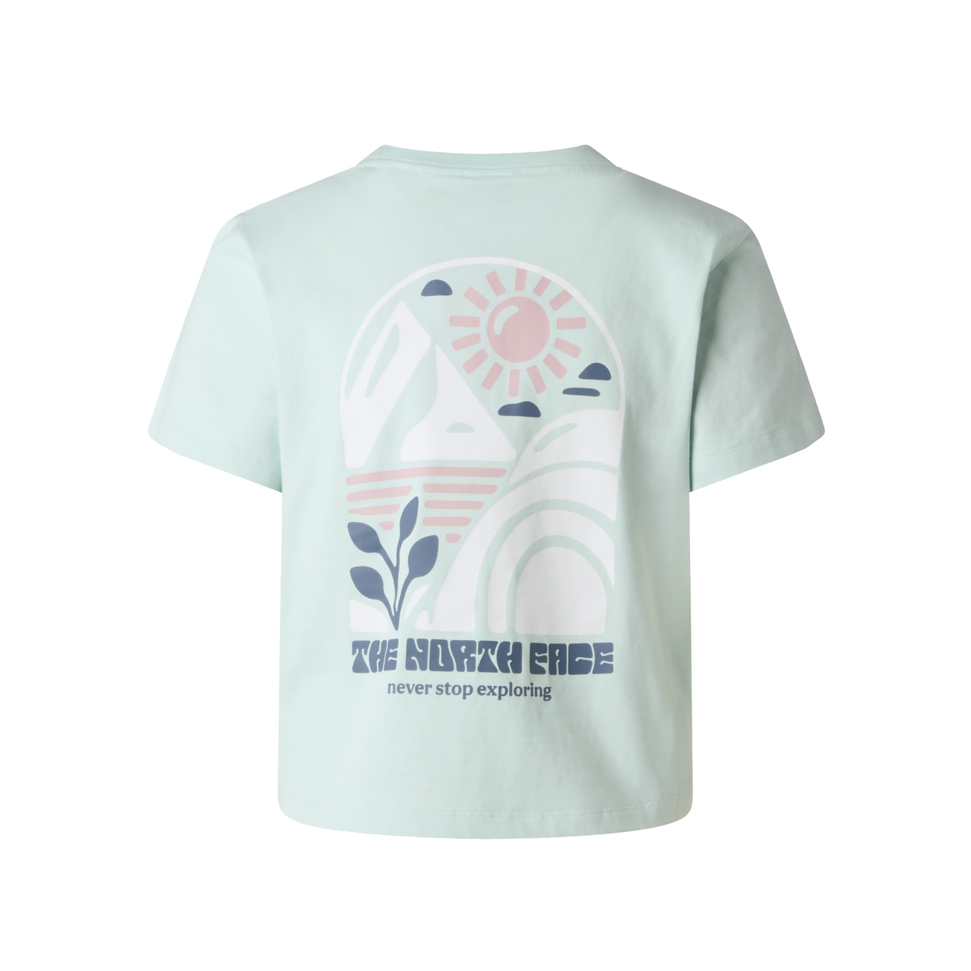 The North Face Women's Sun Regular Graph Cutie Tee Opal 02