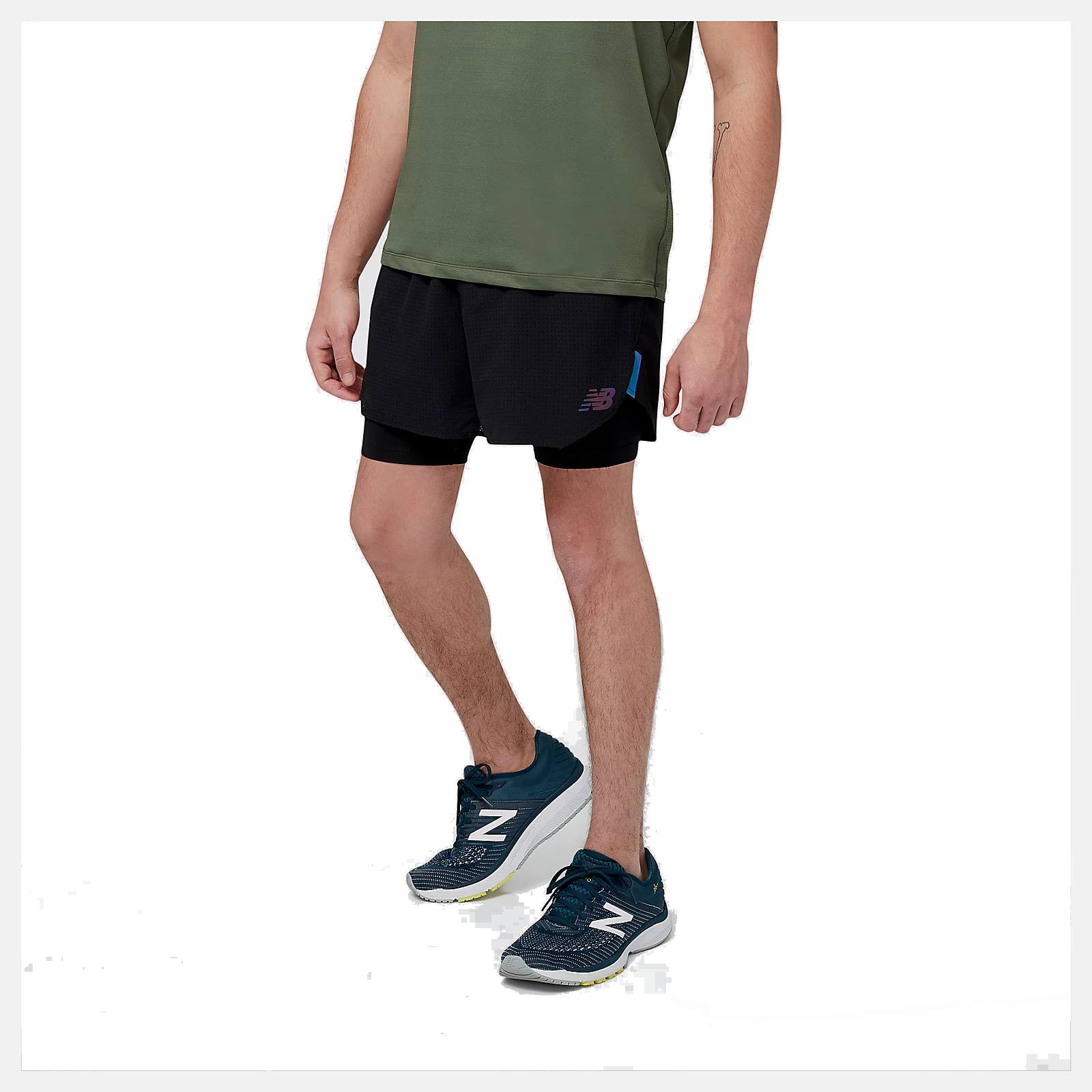 New Balance Men’s Q Speed 5″ 2in1 Shorts