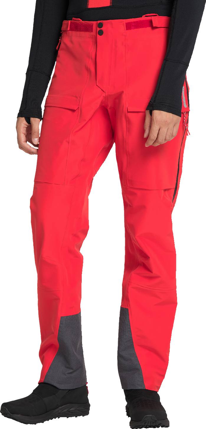Haglöfs Men's L.I.M. ZT GTX Pro Pant Punainen / Musta 05