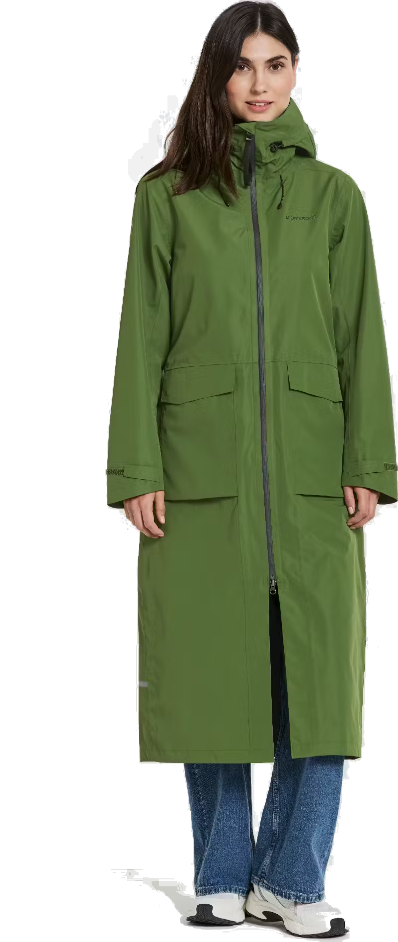 Didriksons Women's Nadja 4 Parka Velvet Green 01