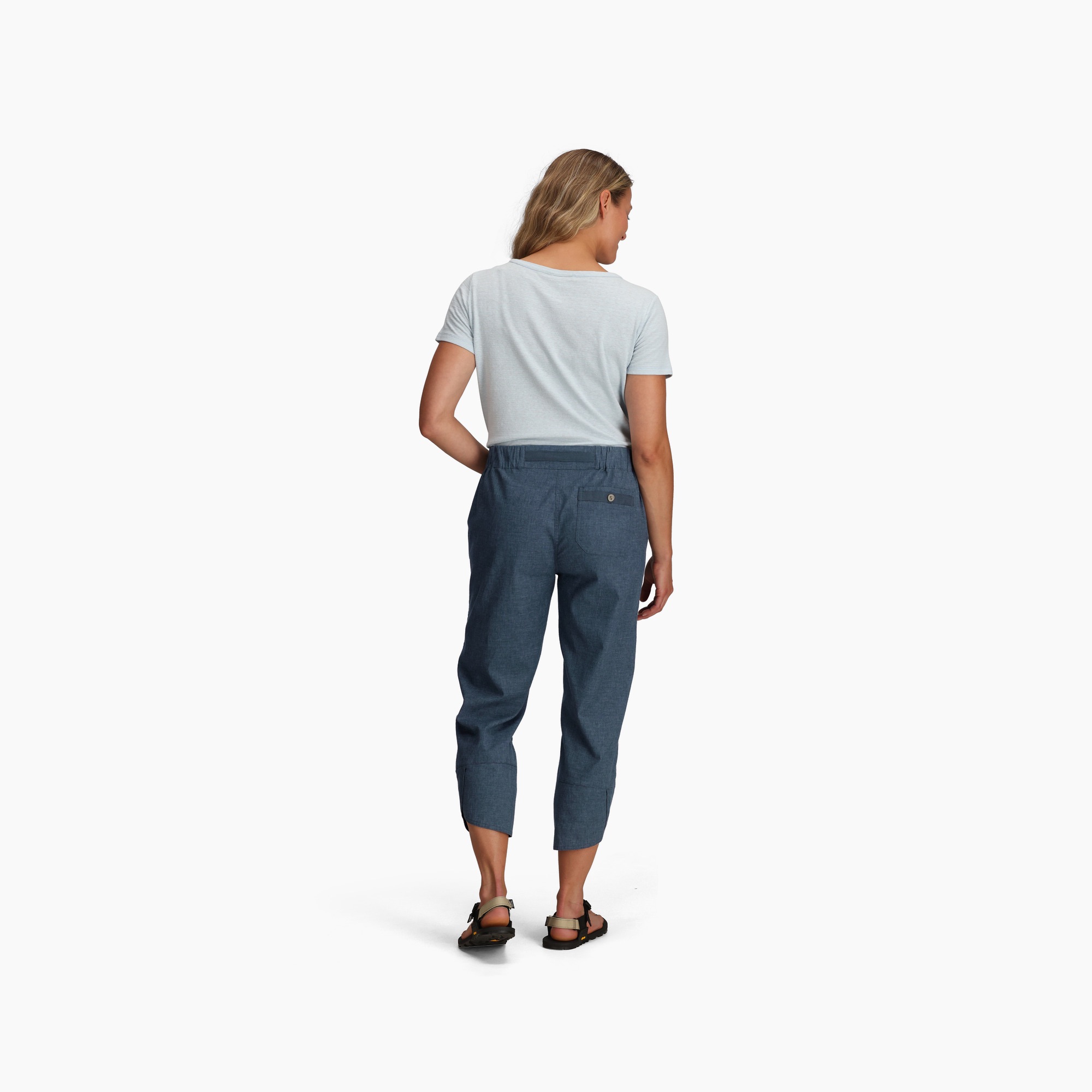 Royal Robbins Women's Hempline Capri Orion Blue 04