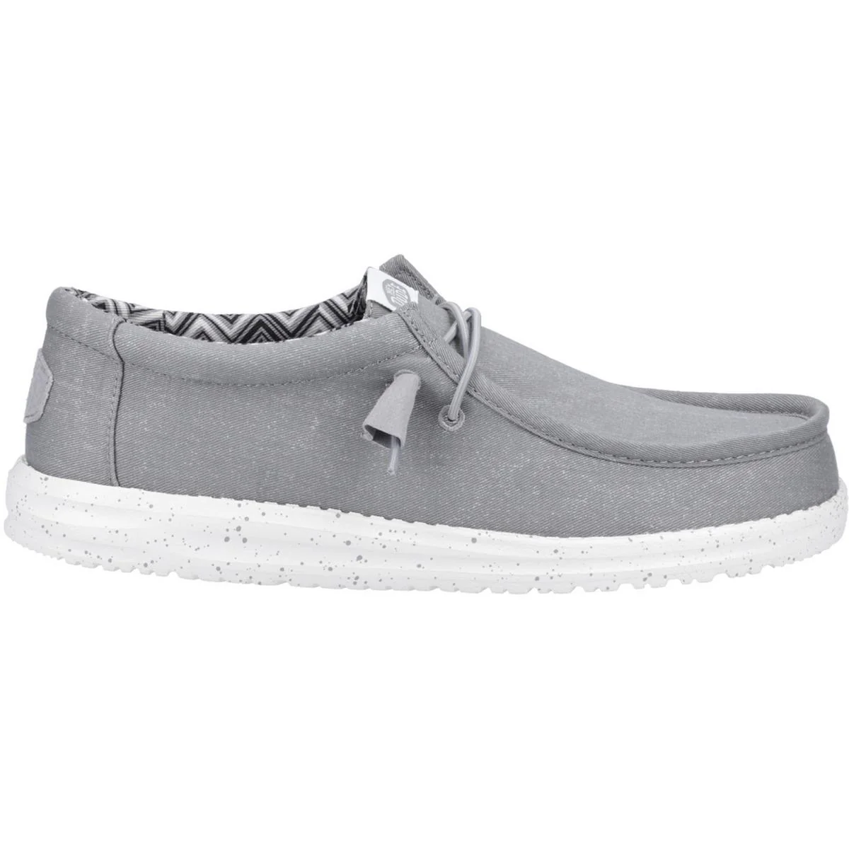 HeyDude Wally Stretch Canvas Light grey 05