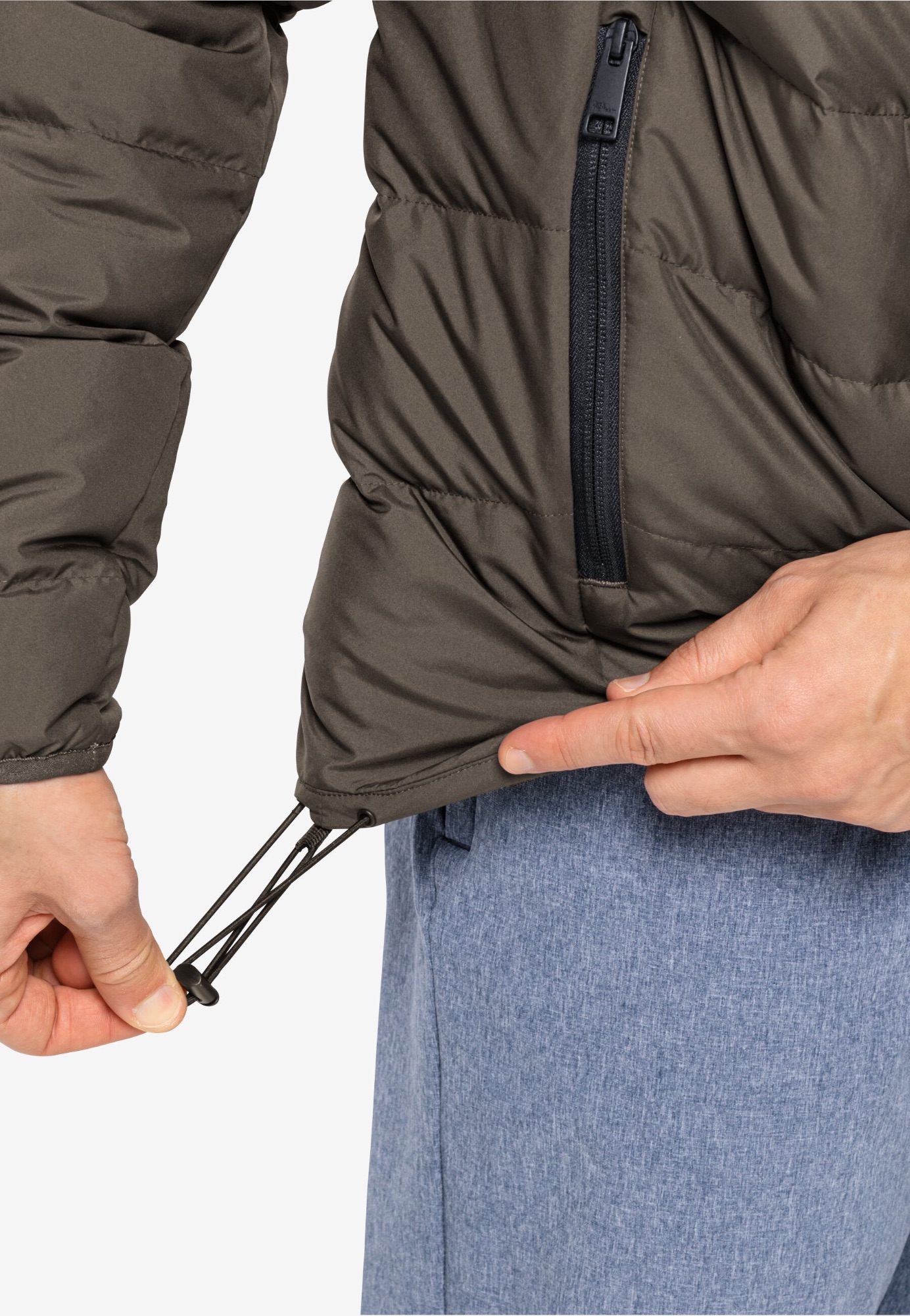 Jack Wolfskin Men's Colonius Down Jacket - Miesten untuvatakki Coffee 04