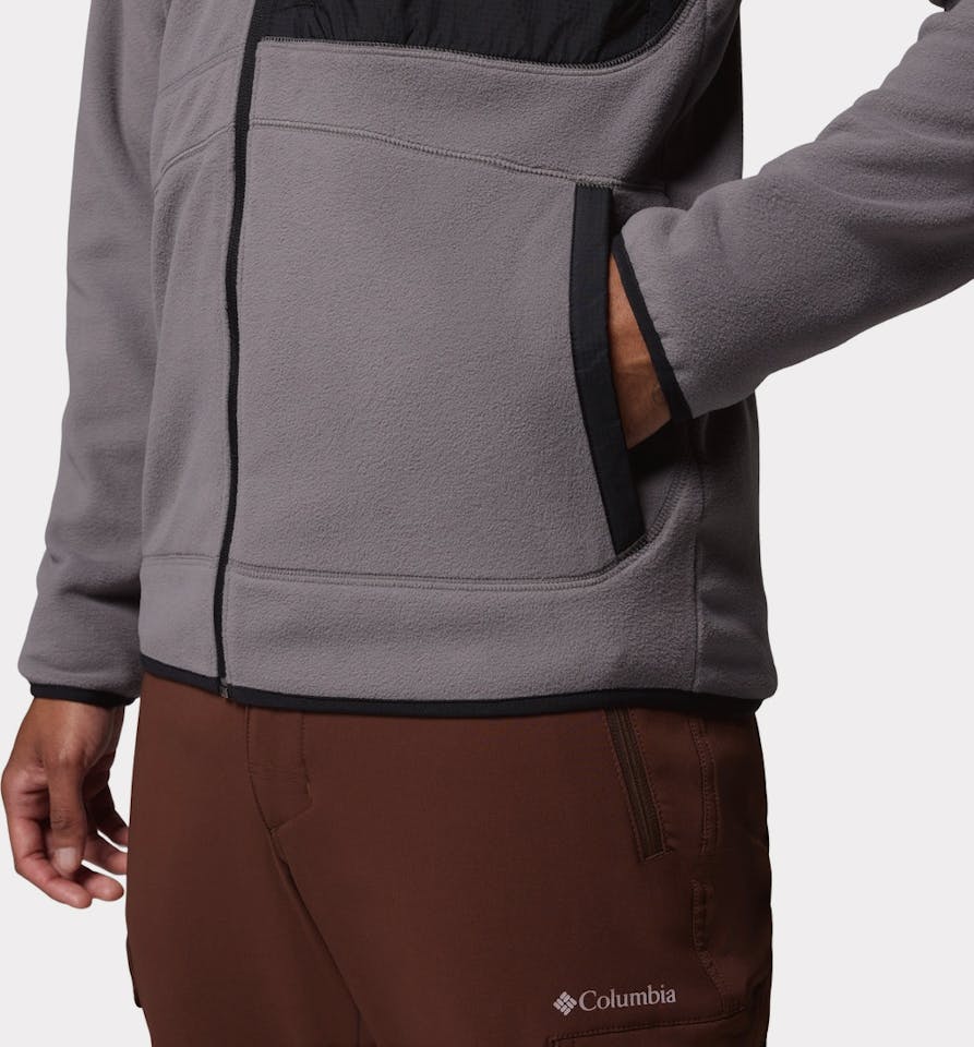 Columbia Men's Fast Trek Overlay Full Zip City Grey 03
