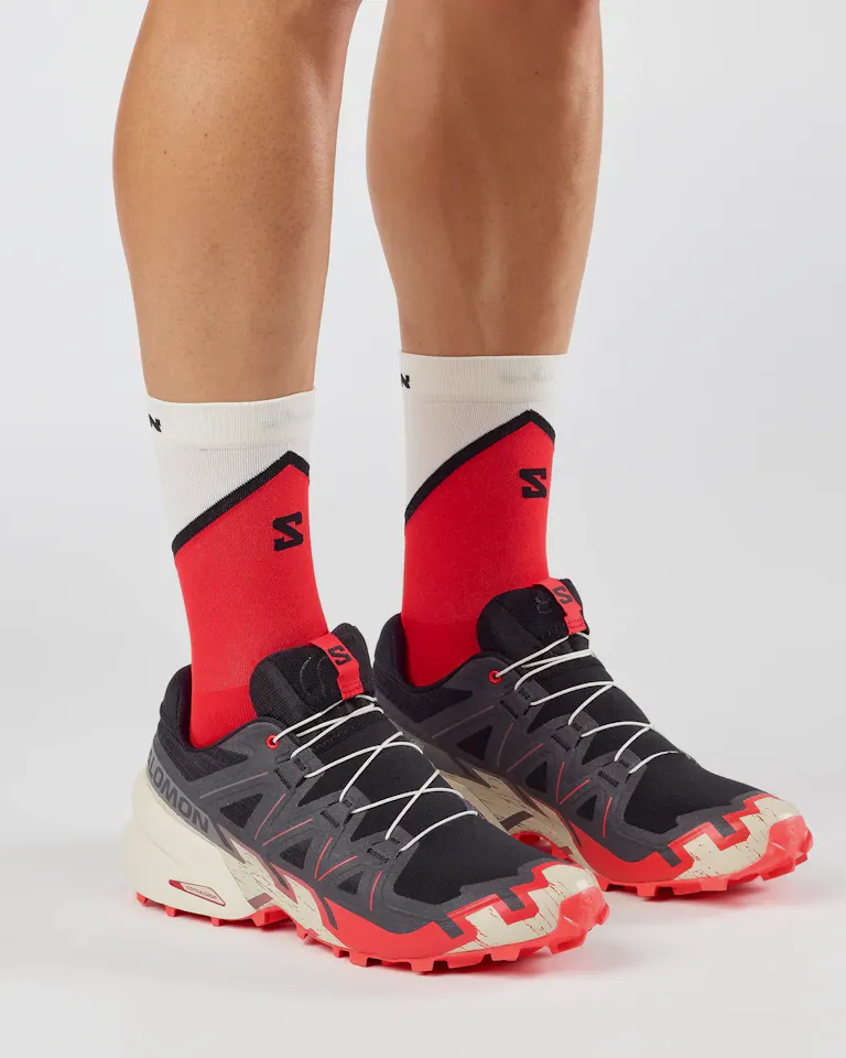 Salomon Men's Speedcross 6 Musta / Punainen 02