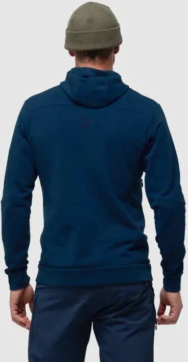 Norrøna Men's Falketind Warmwool Stretch Zip Hood Indigo 02