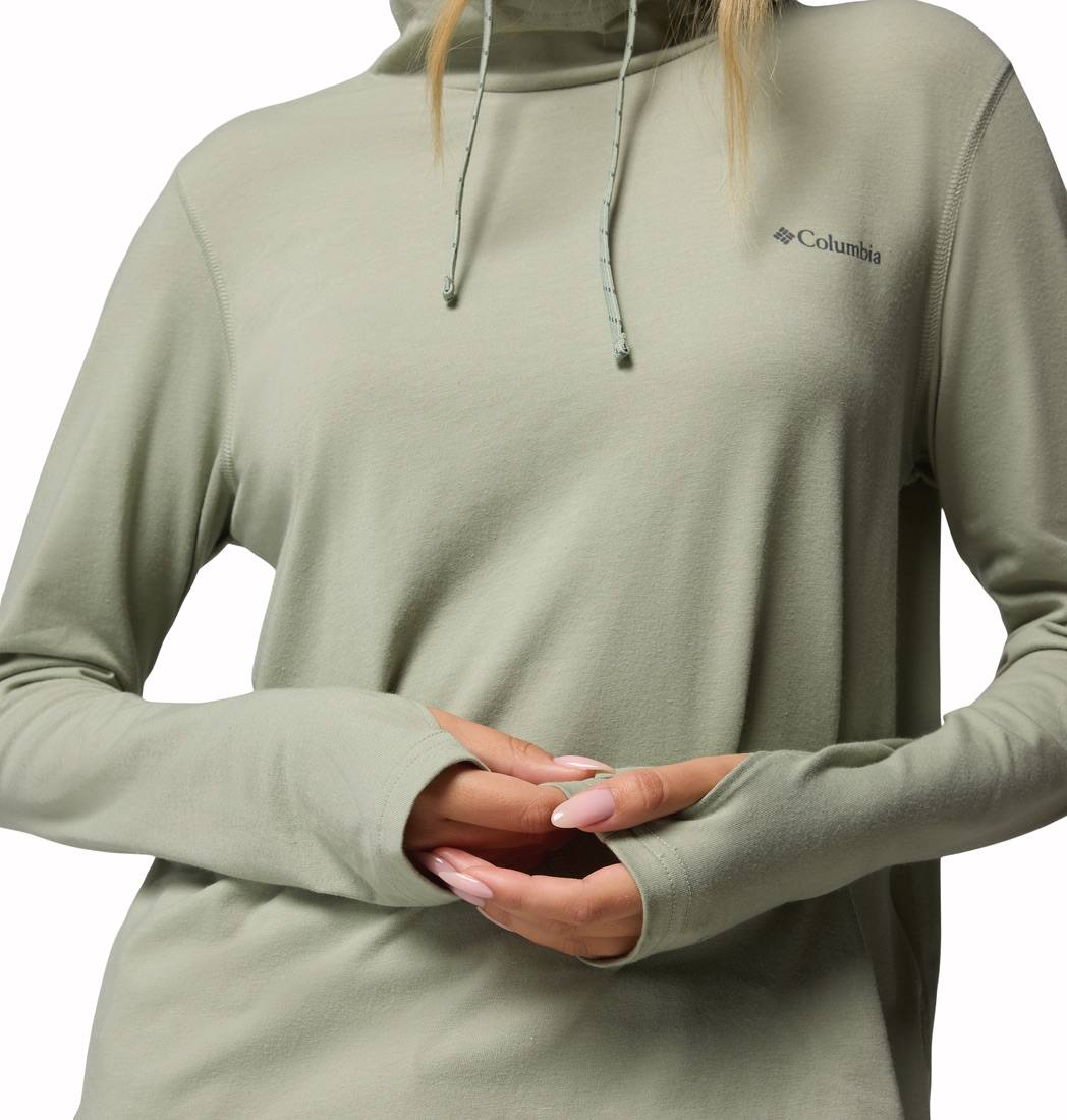 Columbia Women's Sun Trek Hoodie Safari 03
