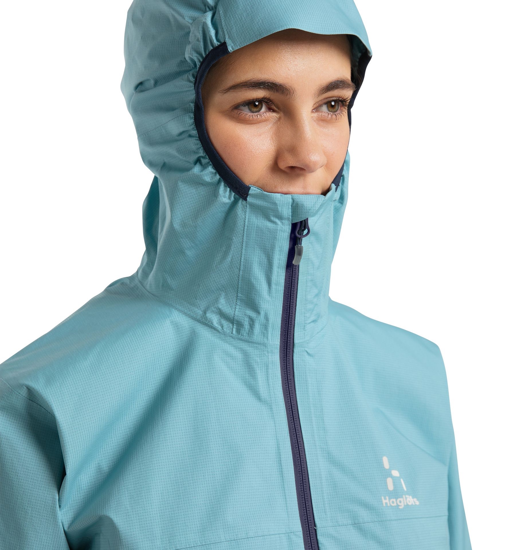 Haglöfs Women's L.I.M Proof Jacket Frost Blue 07