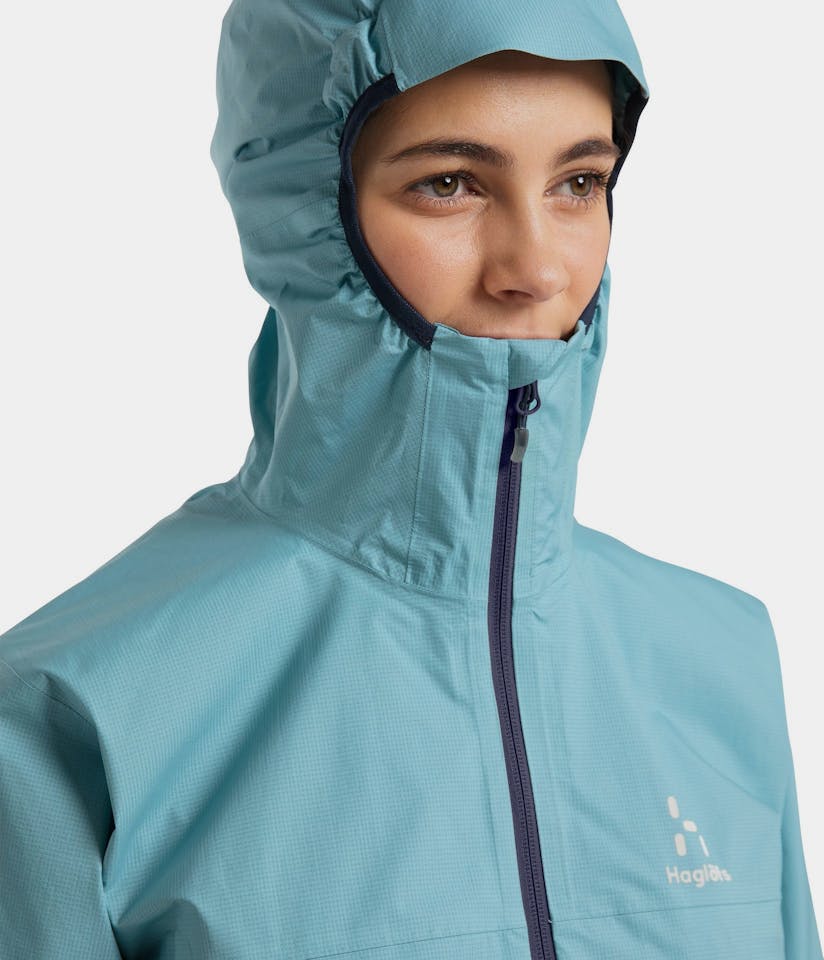 Haglöfs Women's L.I.M Proof Jacket Frost Blue 07