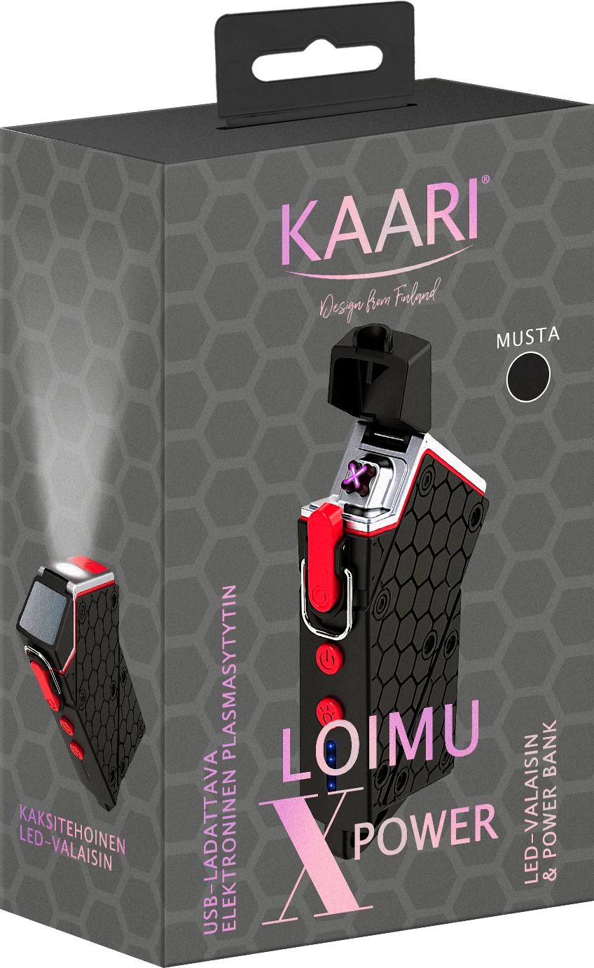 Kaari Loimu Xpower Musta 02