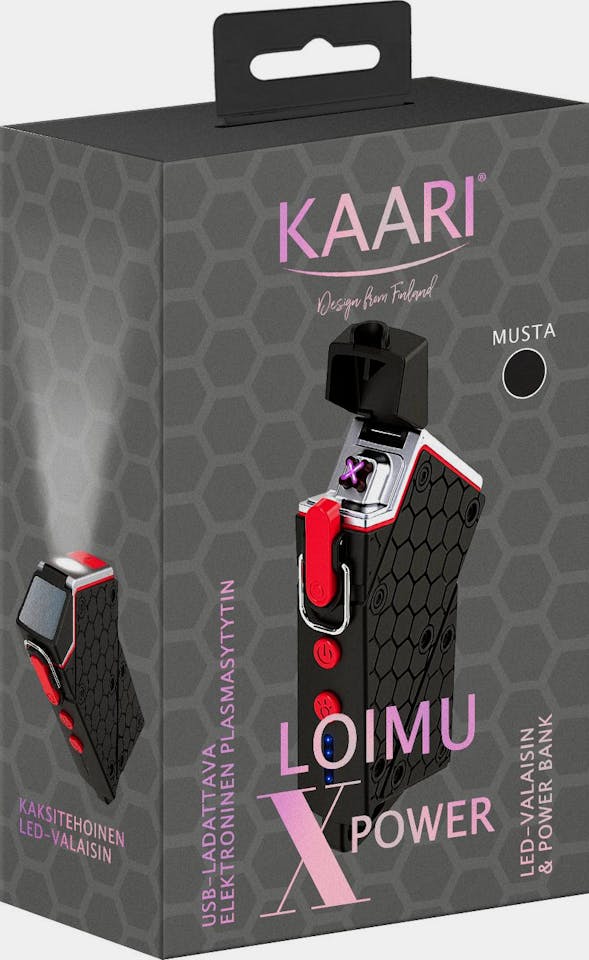 Kaari Loimu Xpower Musta 02