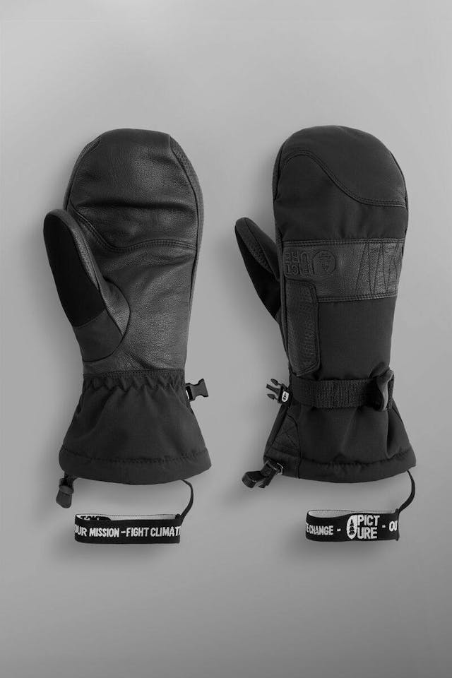 Picture Organic Clothing Women's Anna Mitts Musta 01