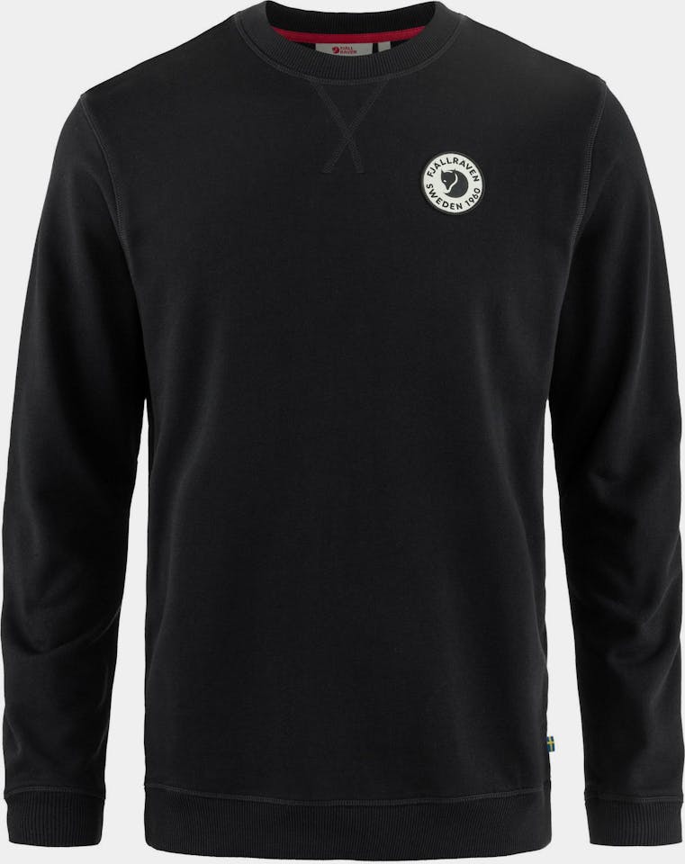 Fjällräven Men's 1960 Logo Badge Sweater Musta 01