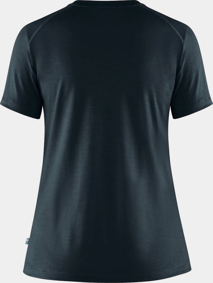 Fjällräven Abisko Wool W SS Dark navy 02