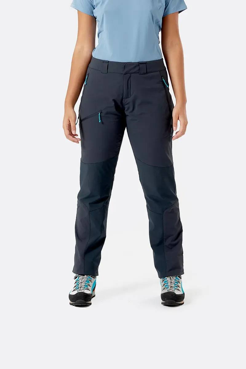Rab Women's Torque Vapour-Release Pants Beluga 10