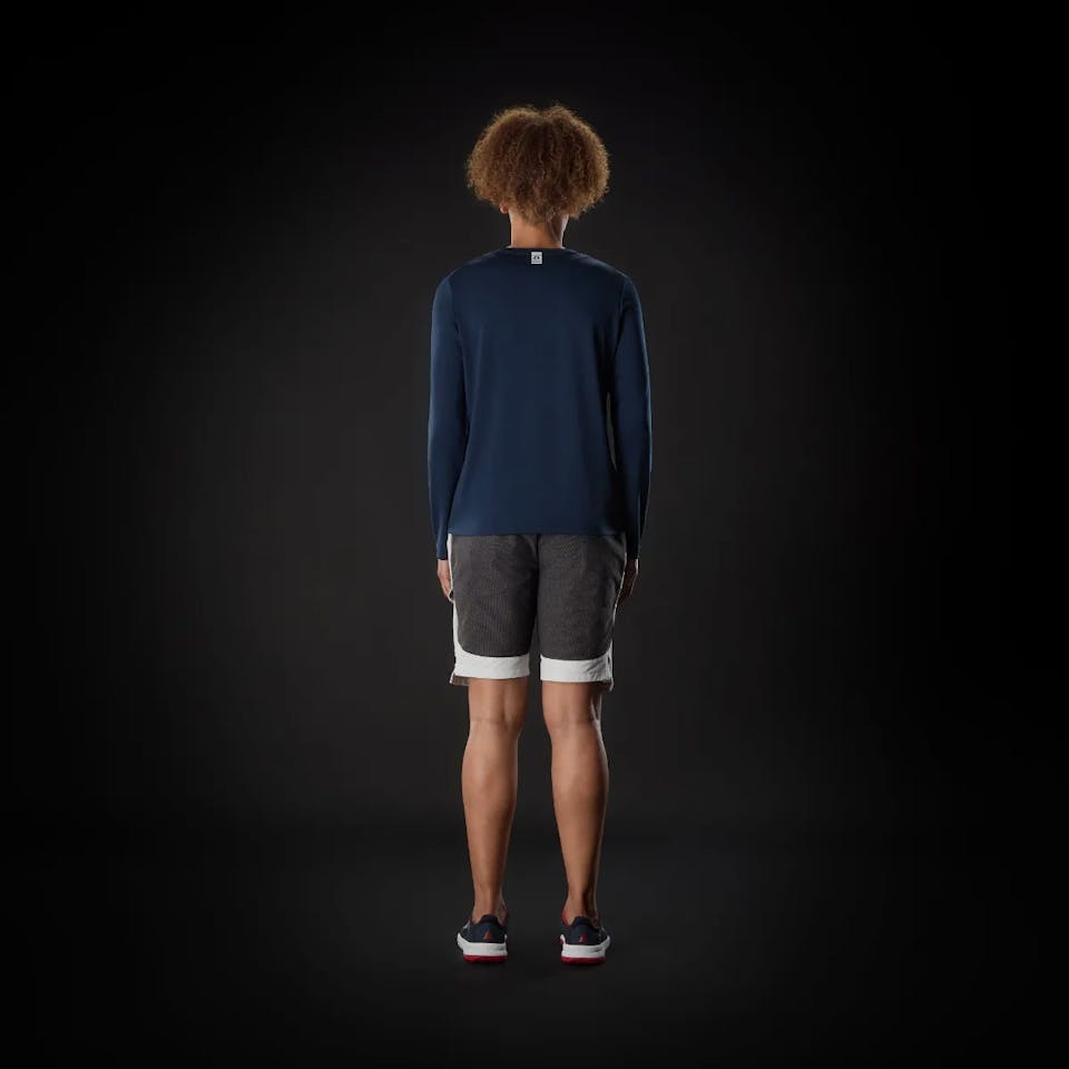 Musto Women's Evo Crew Sunblock Long Sleeve Navy 04