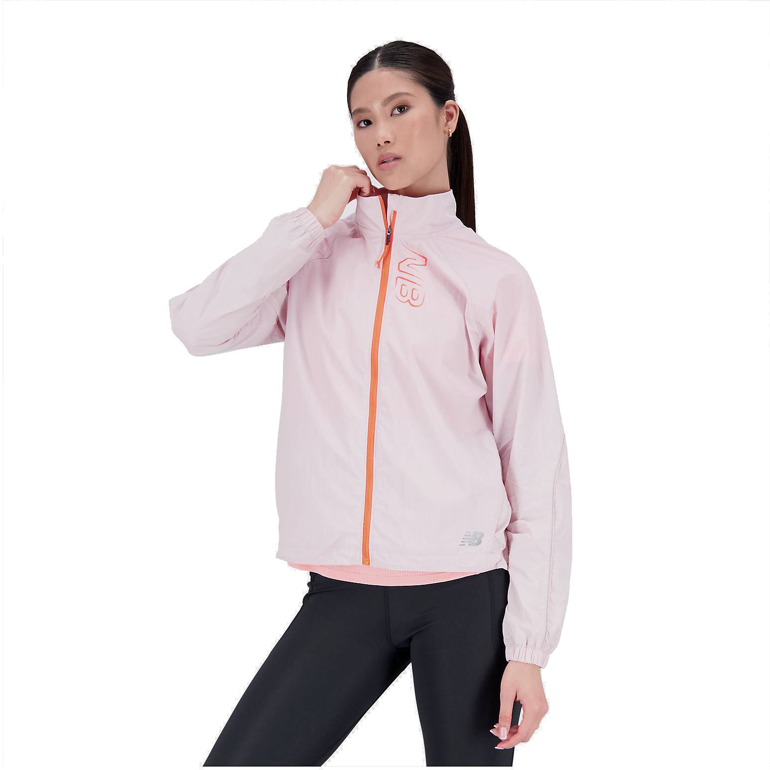 Image of New Balance Women's Printed Impact Run Light Pack Jacket