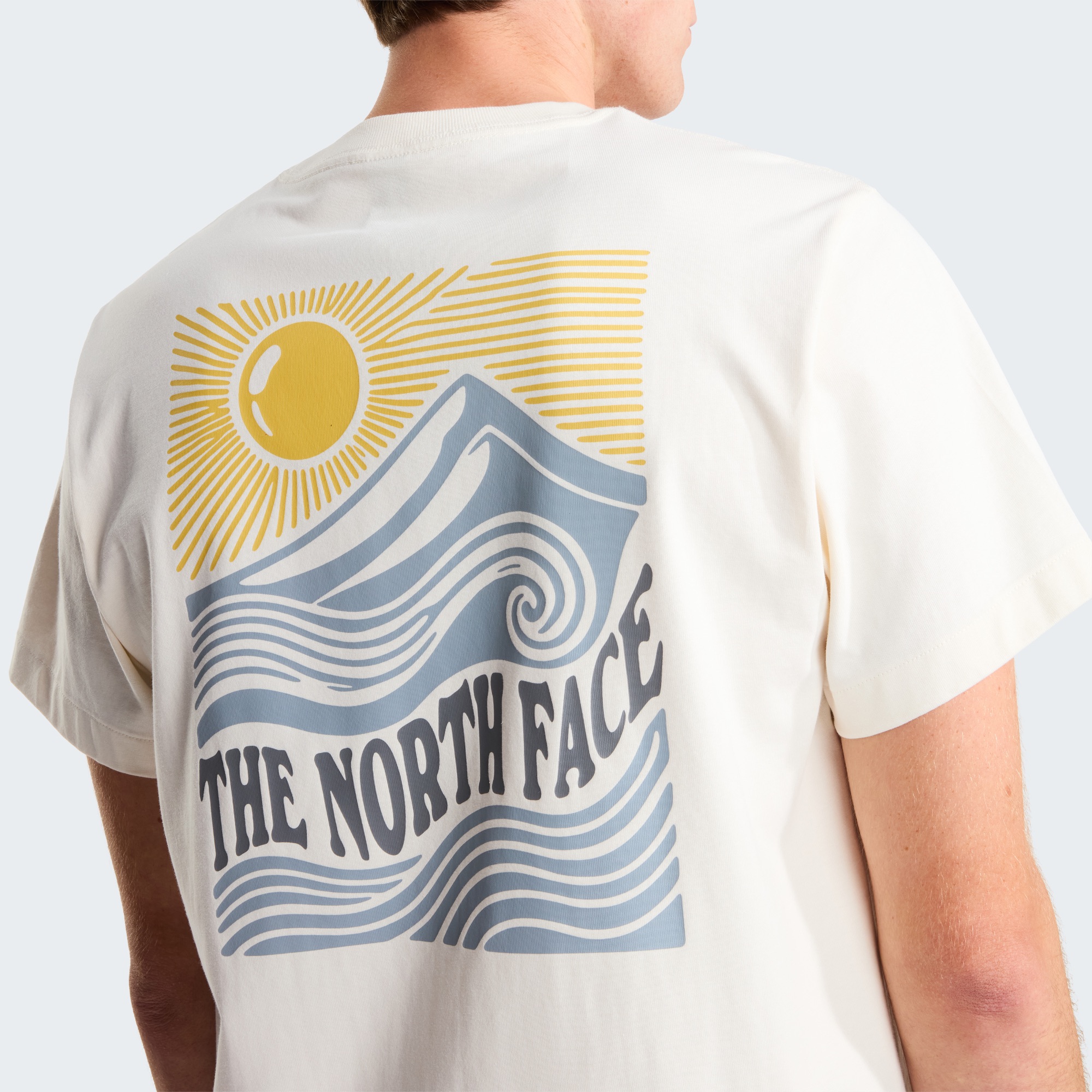 The North Face Men's Mountain Escape Relax Tee White 07