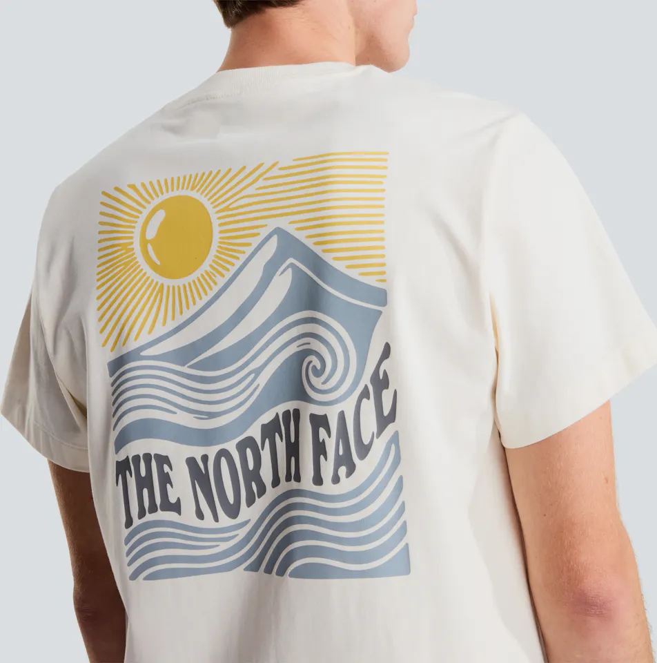 The North Face Men's Mountain Escape Relax Tee White 07