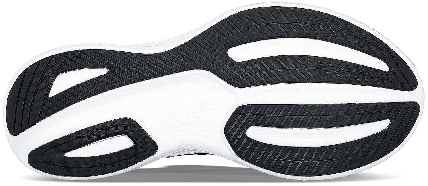 Saucony Women's Ride 17 Wide Musta / Valkoinen 05