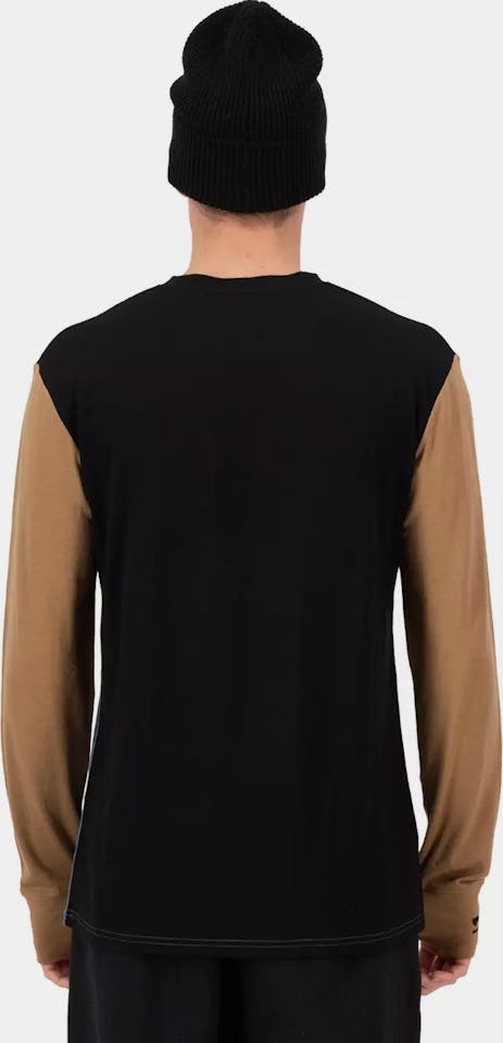 Mons Royale Yotei Tech LS Goblin Blue / Toffee / Black 02