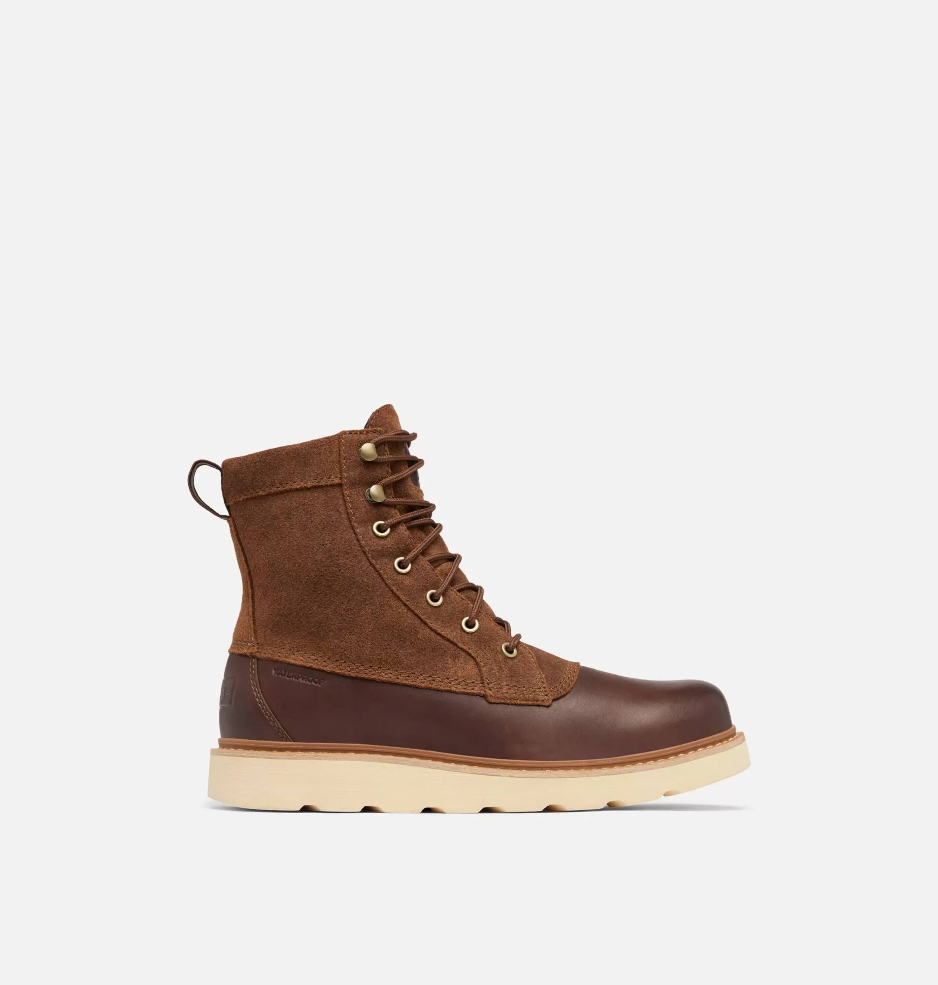 Sorel Slabtown 62 Caribou Waterproof Velvet Tan, Tobacco 07