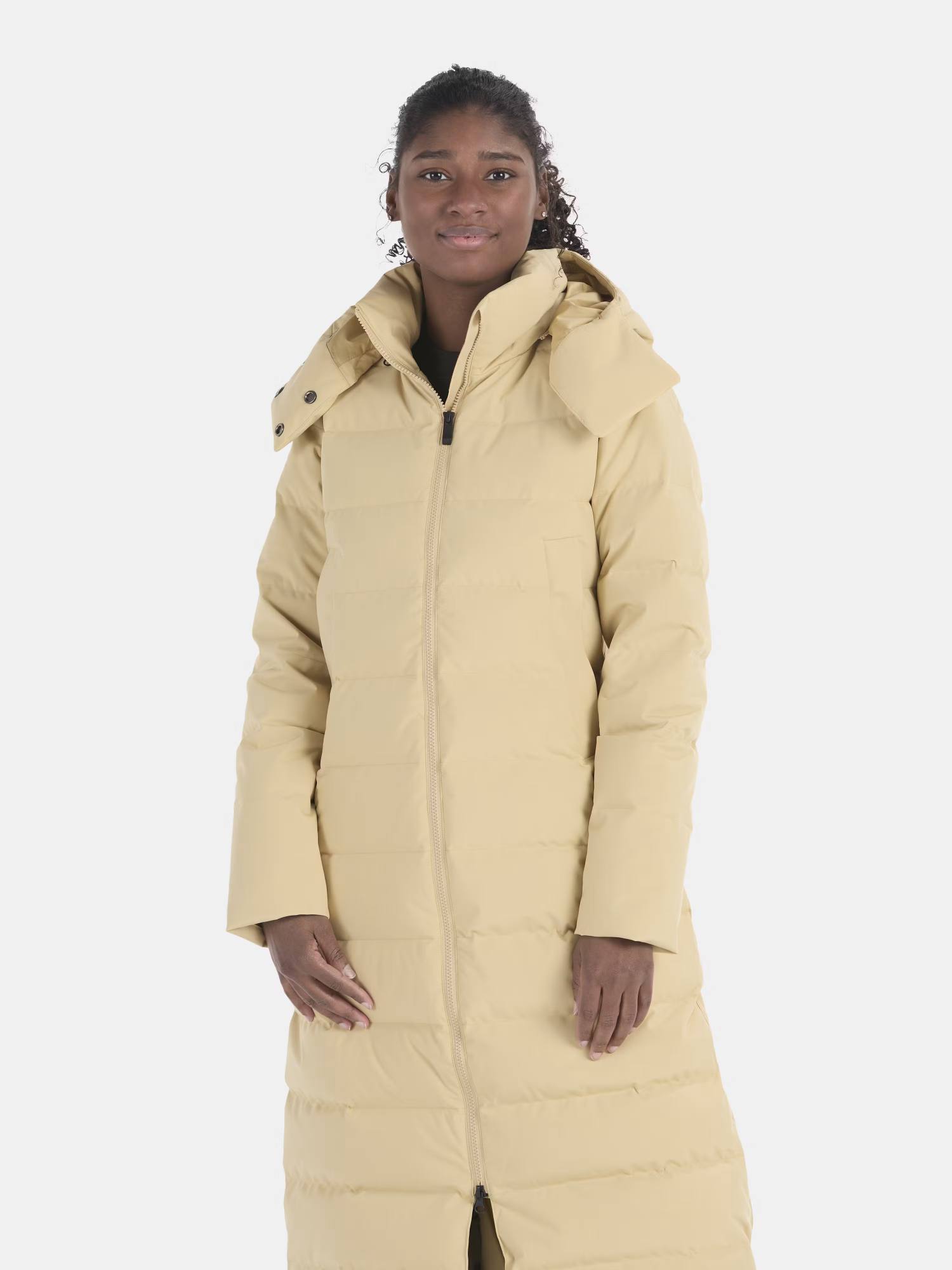 Marmot Women's Prospect Coat - Naisten untuvatakki Light Oak 02