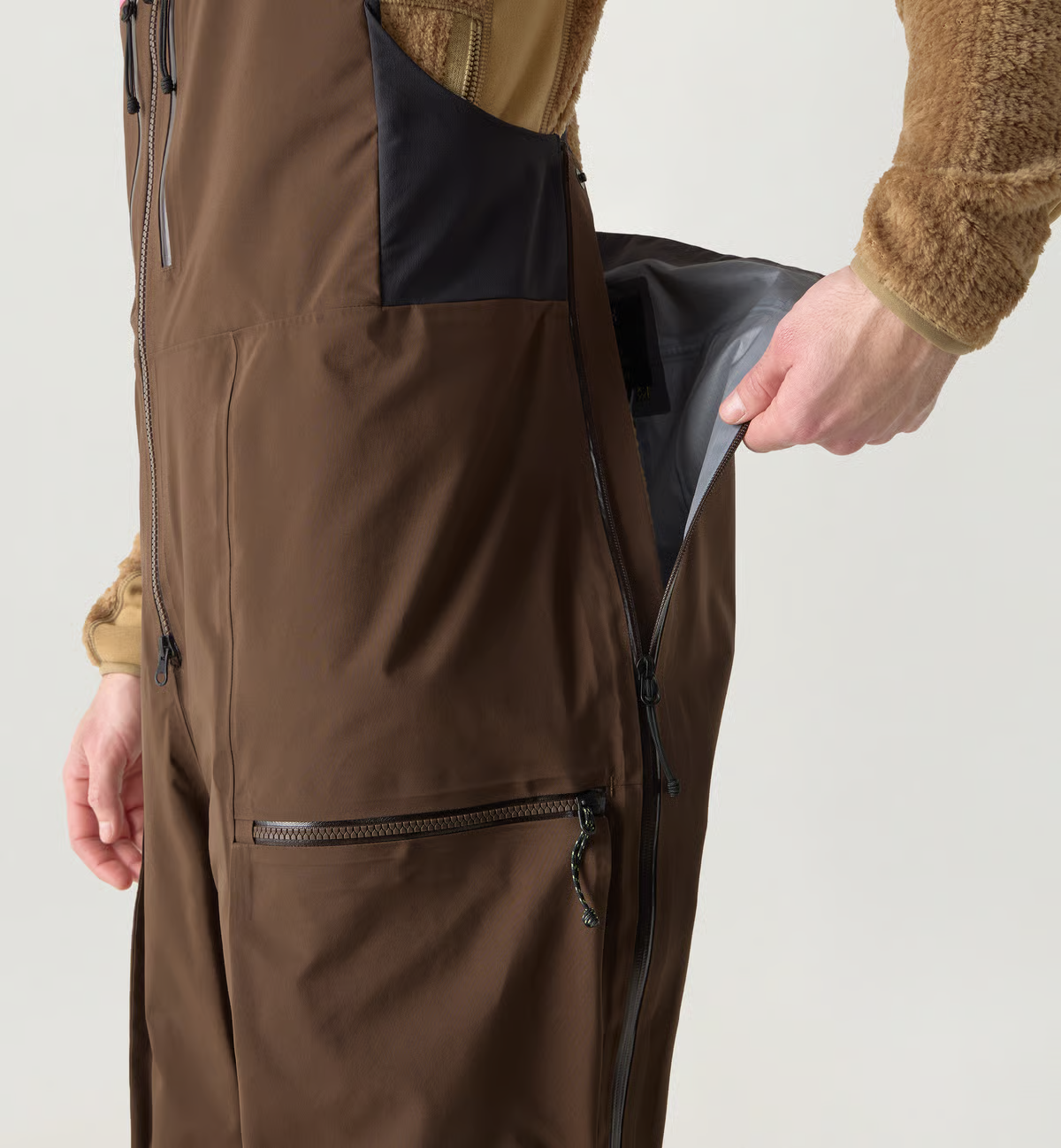 Haglöfs Men's Vassi GTX Pro II Bib Woodland Brown 12