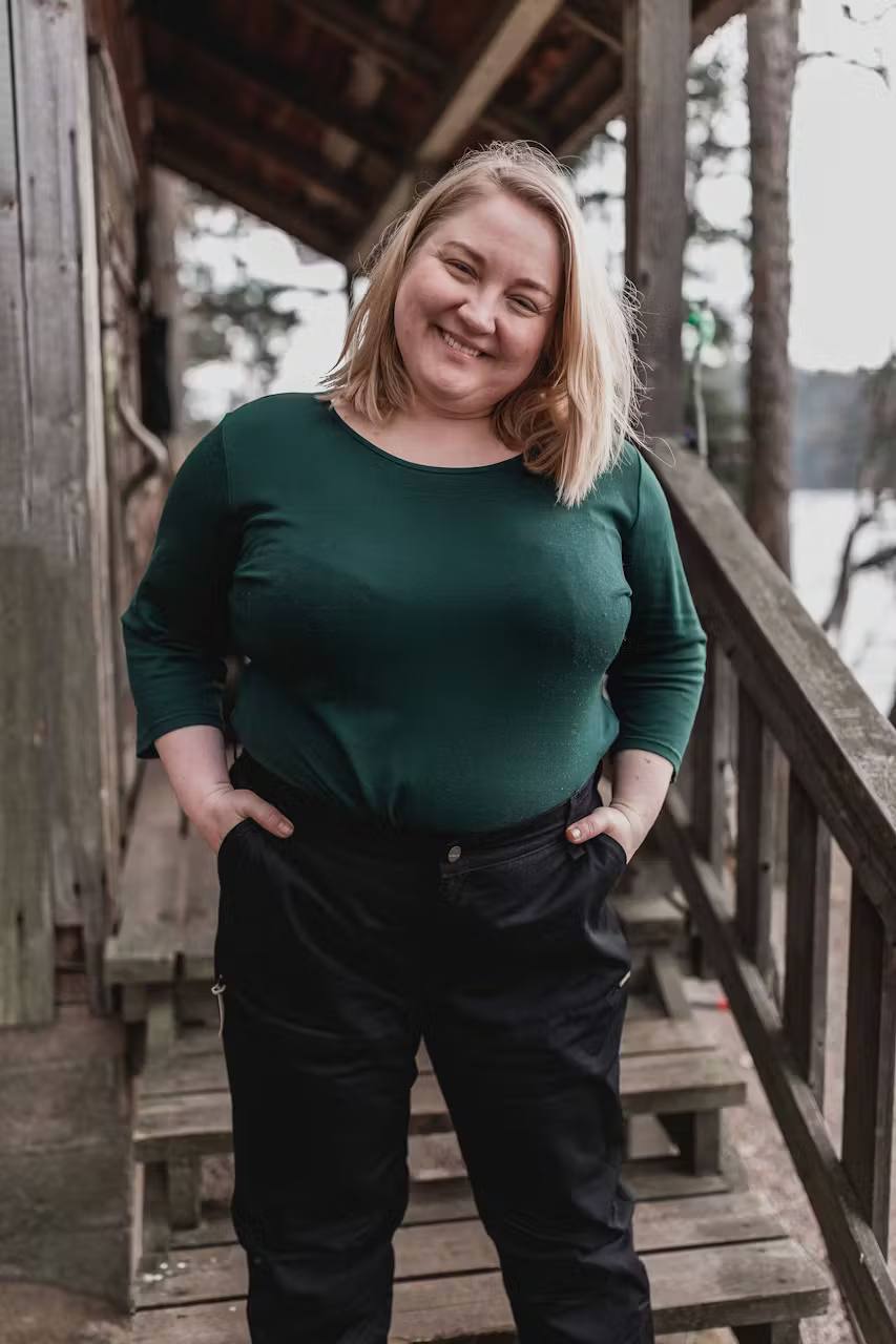 Sasta Women's Aava + Trousers Tummansininen 06