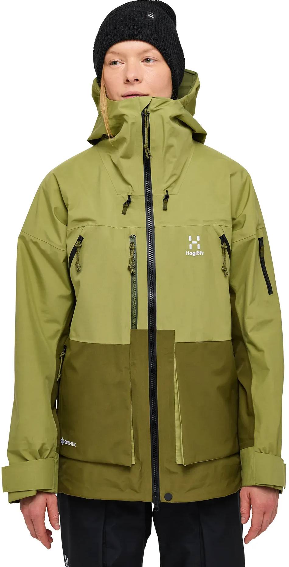 Haglöfs Women's Vassi GTX Jacket Thyme green/Olive green 05