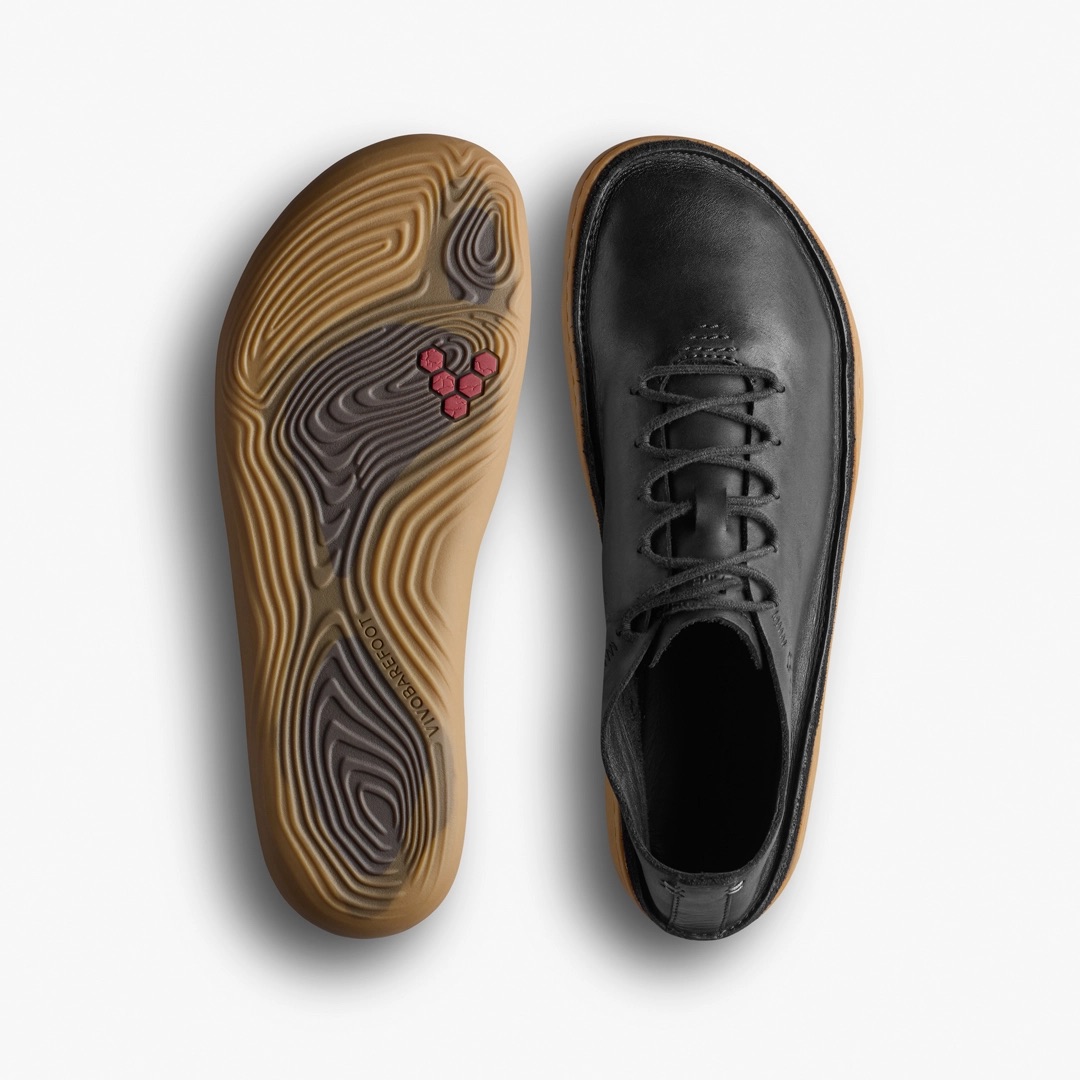 Vivobarefoot Men's Sensus Moc Lace Up Leather Eclipse 07