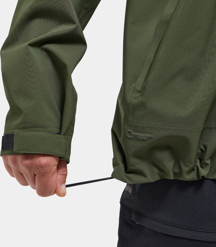 Haglöfs Men's Breeze Proof Jacket Seaweed 06