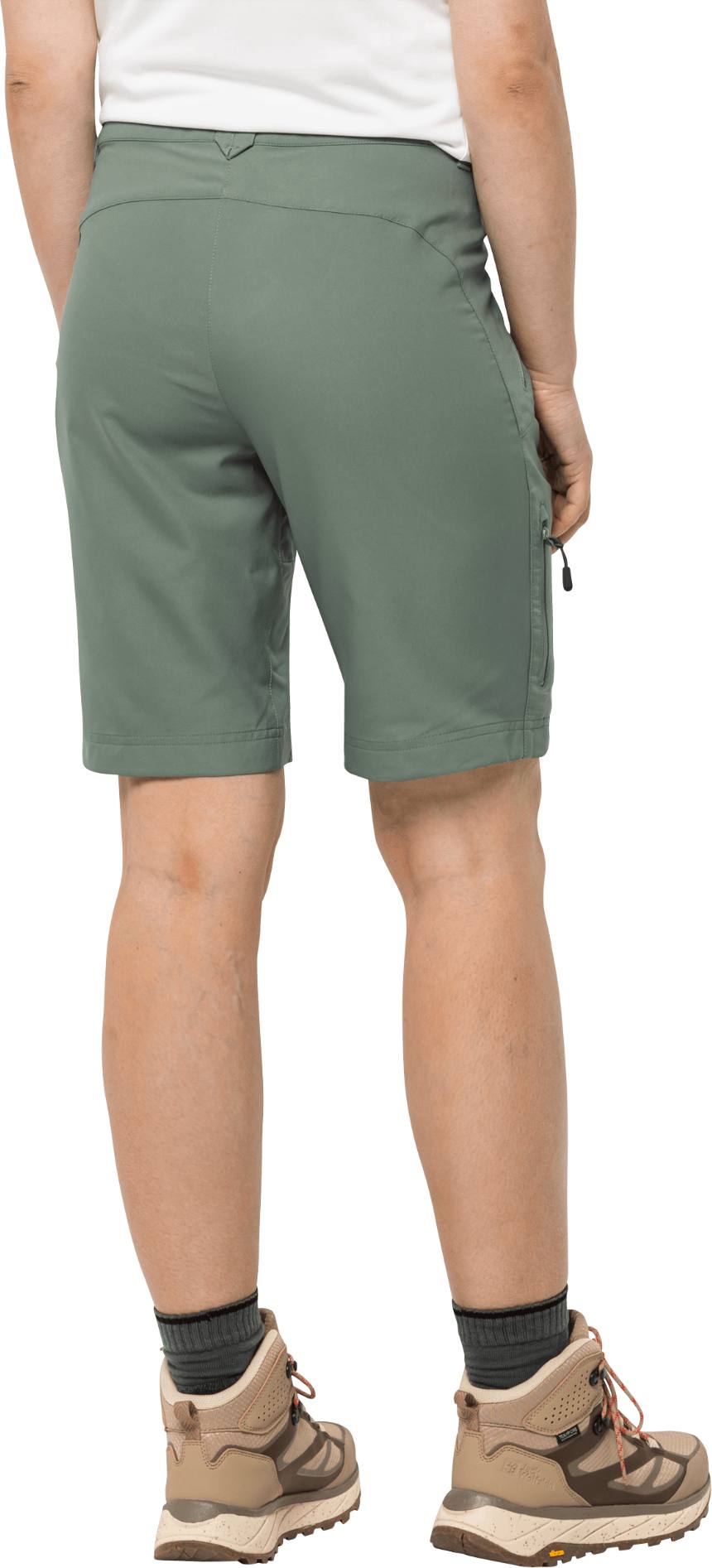 Jack Wolfskin Women's Activate Track Shorts Green 03