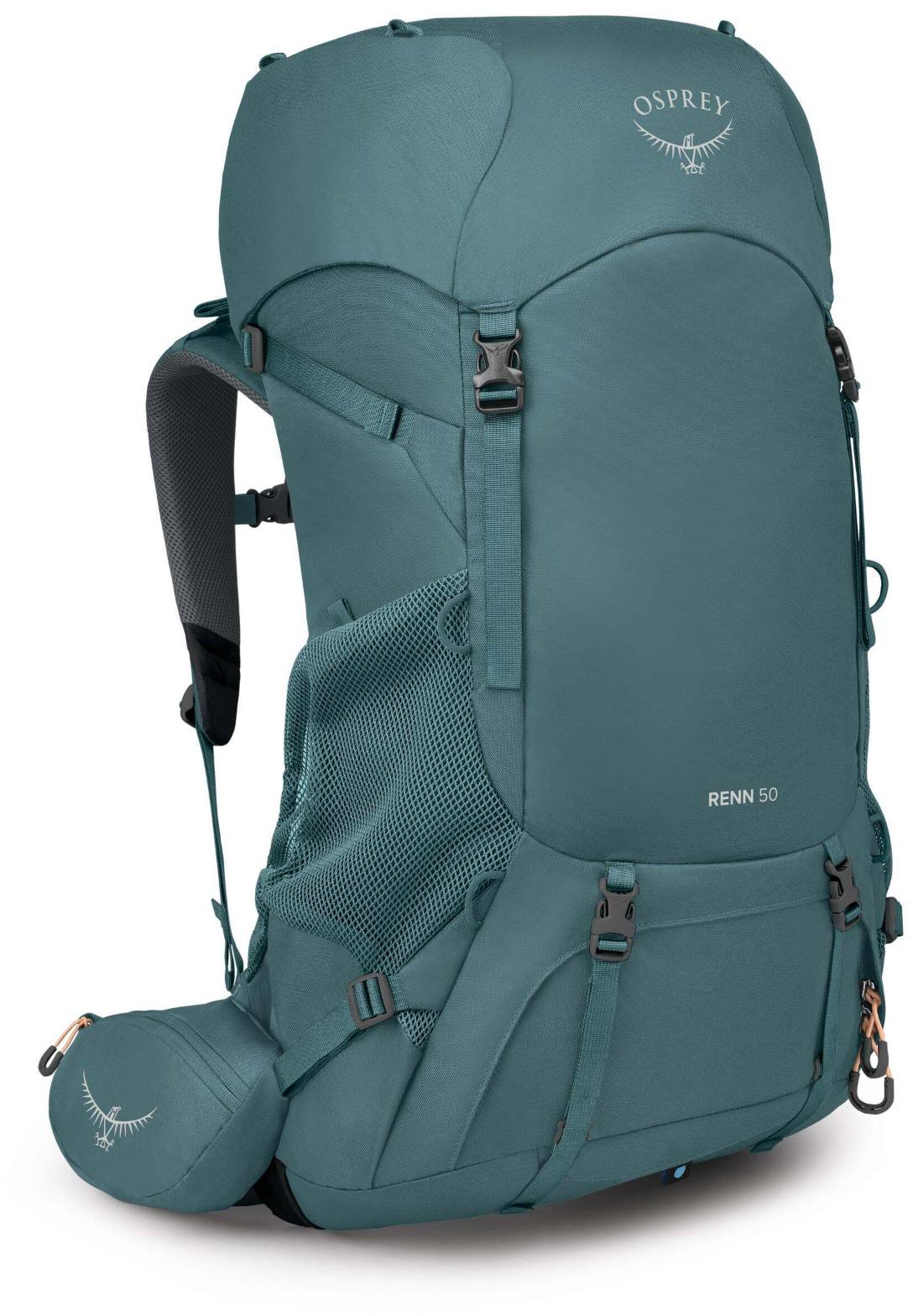 Osprey Renn 50 W Cascade Blue/Melon Orange 02