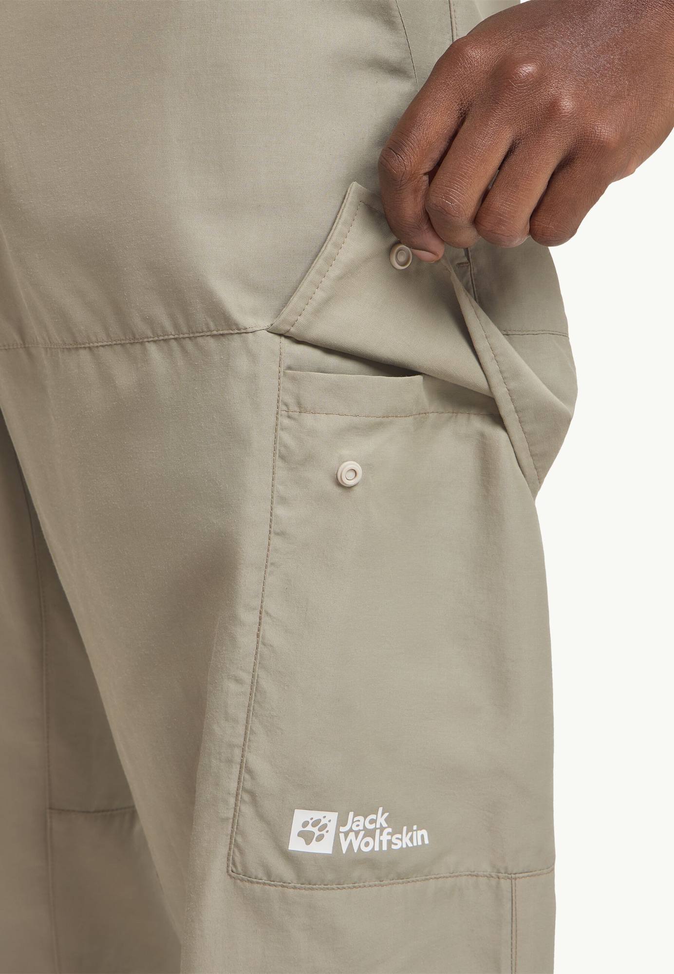 Jack Wolfskin Men's Barrier Pant Stone 06