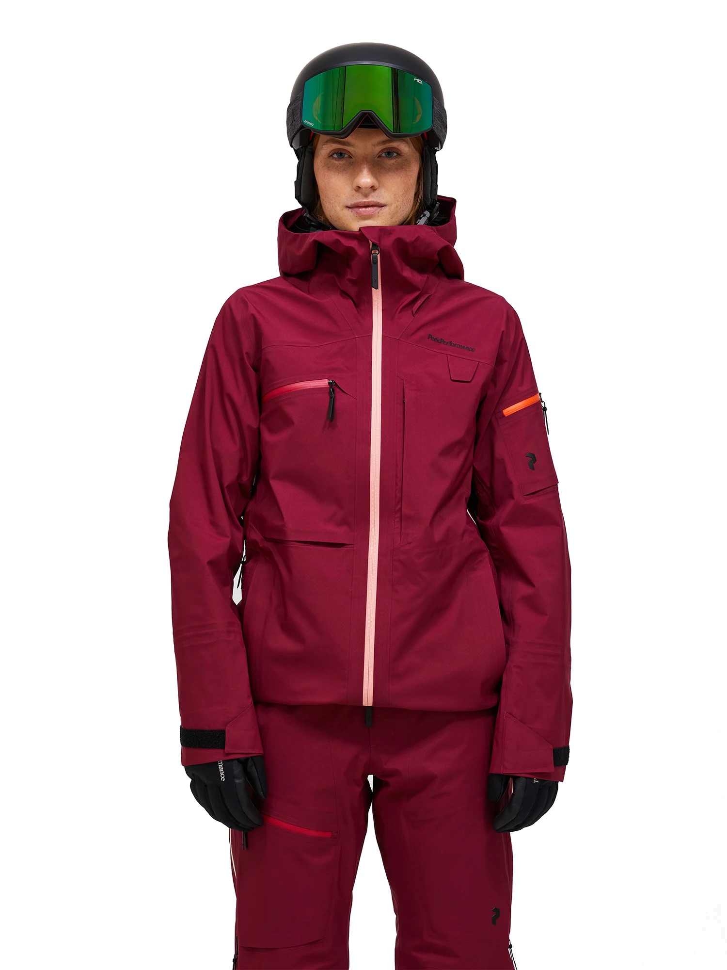 Peak Performance Women's Alpine GTX C-Knit 3L Shell Jacket Vertical Zenith 01