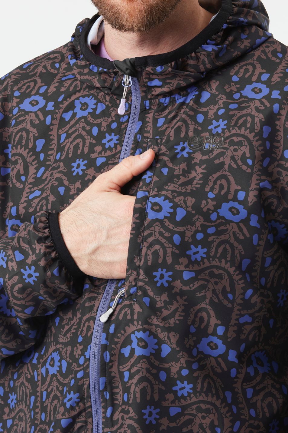 Picture Organic Clothing Men's Scale Printed Jacket Multi color 06