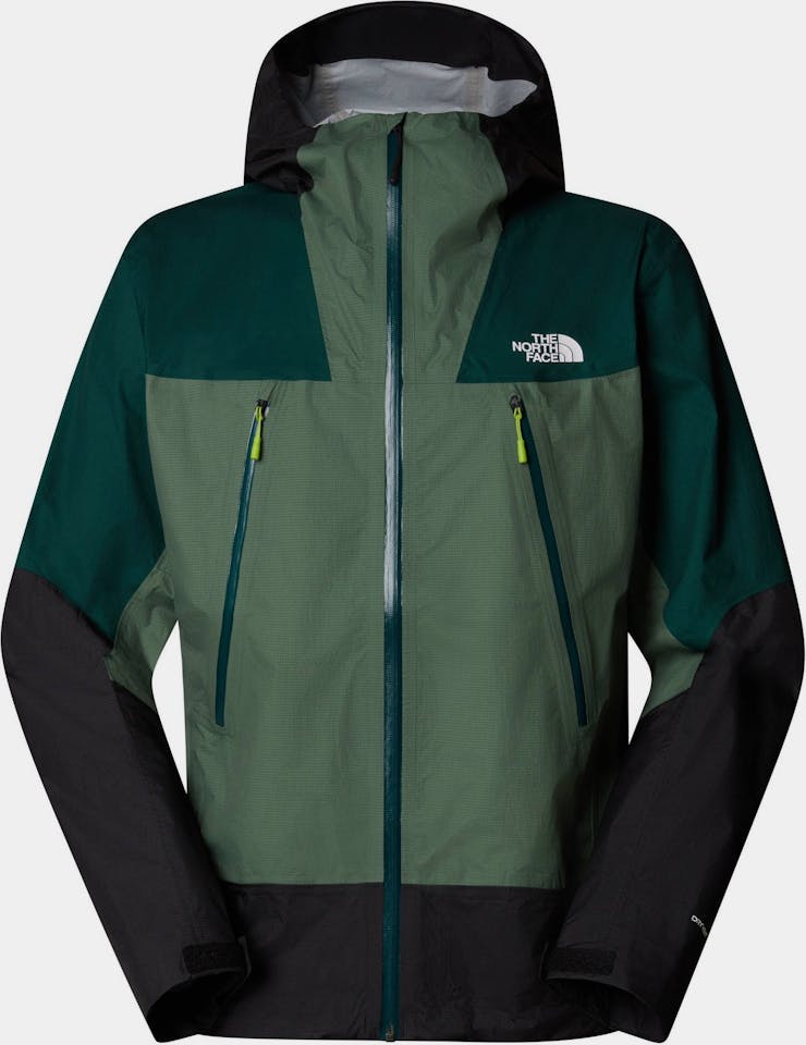 The North Face Men's Signal 2,5L DryVent Jacket Duck Green-Deep Nori-TNF Black 01