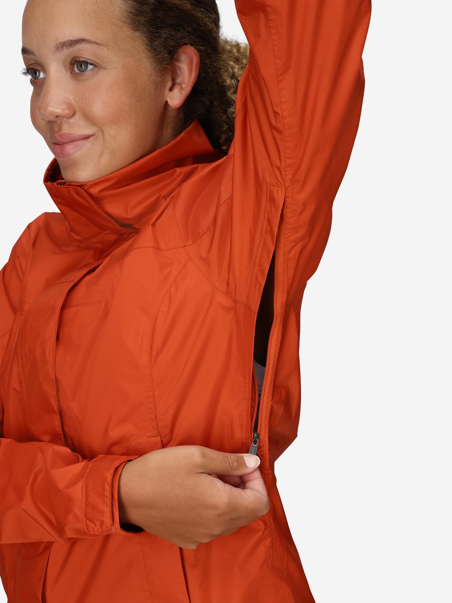 Marmot Women's Precip Eco Jacket Ginger Blossom 03