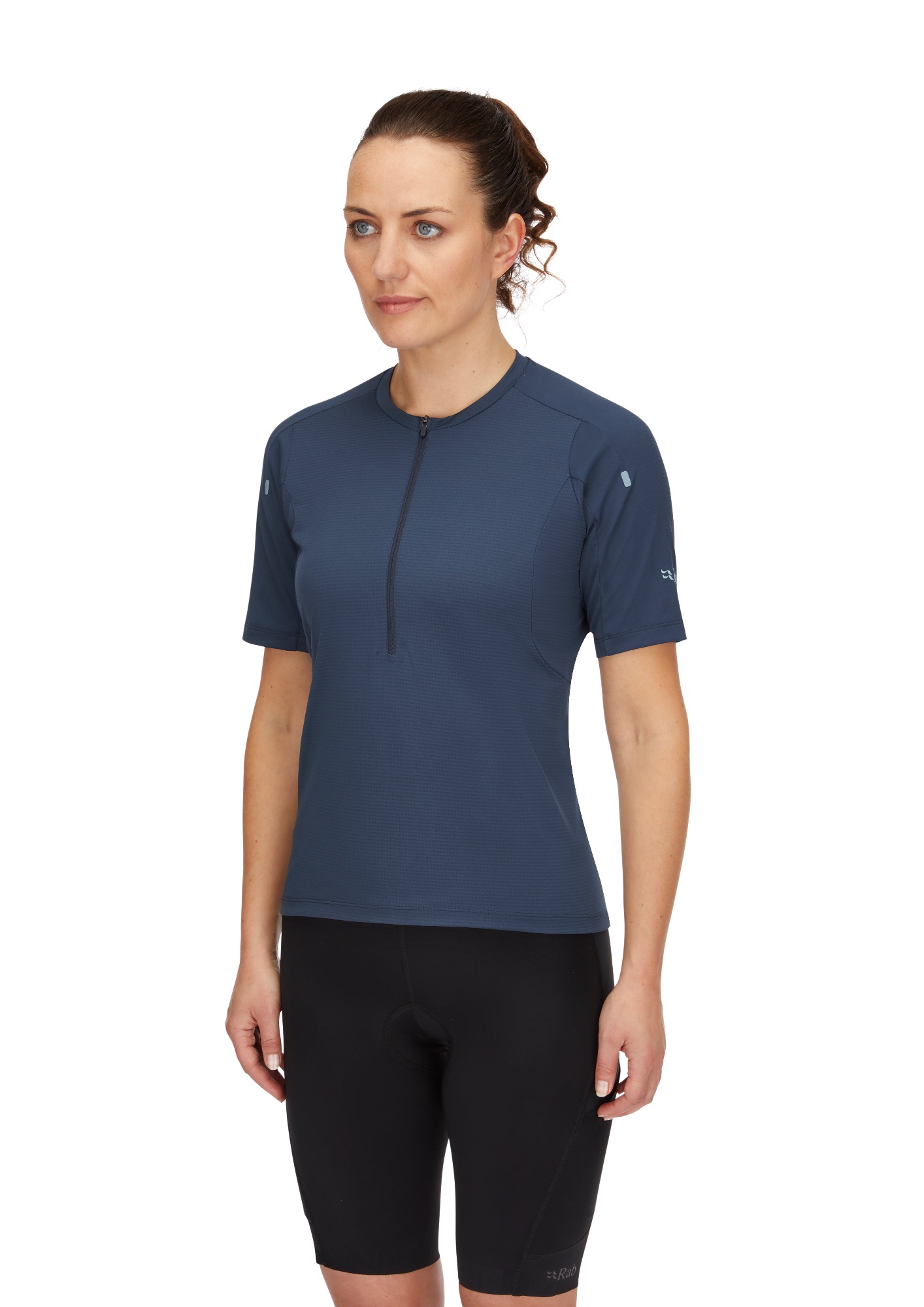 Rab Women's Cinder Tract Jersey Tempest Blue 03