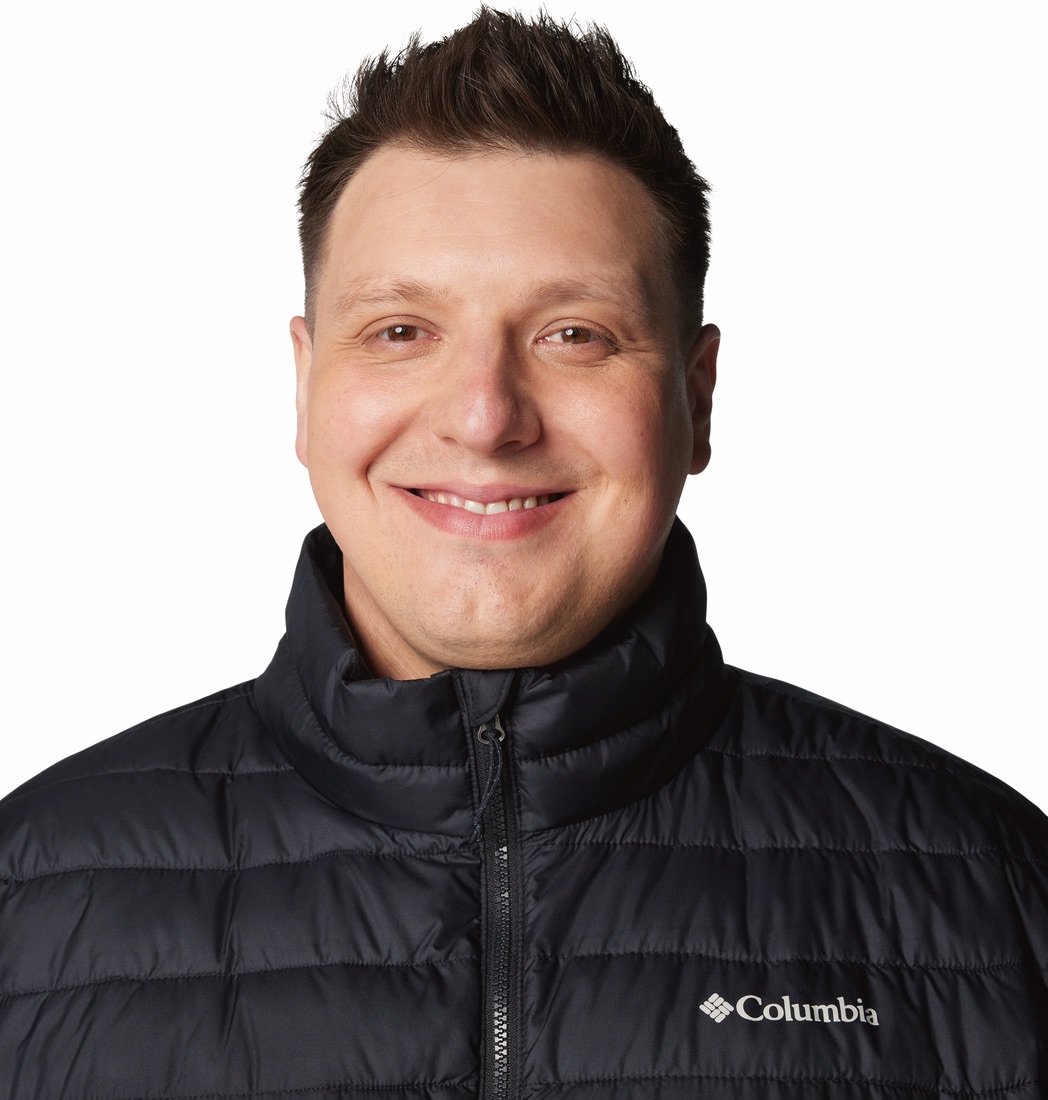 Columbia Men's Powder Lite II Extended Size Jacket - Miesten kevyttoppatakki Musta 03