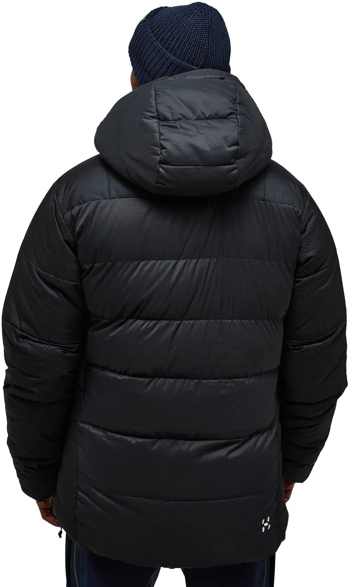 Haglöfs Men's Riksgräns Down 850 Hood Black 02