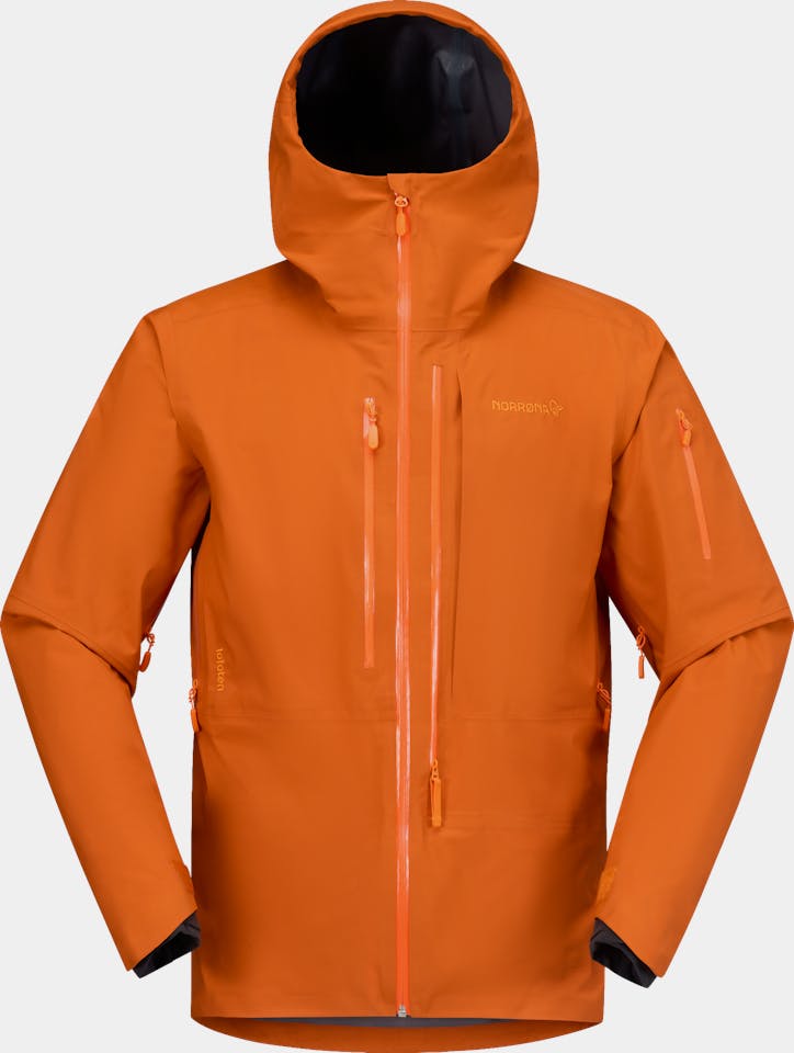 Norrøna Men's Lofoten GTX Pro Jacket Gold Flame 01