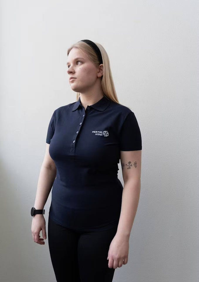 Partiotuote Partiopikee, miehet Tummansininen 03