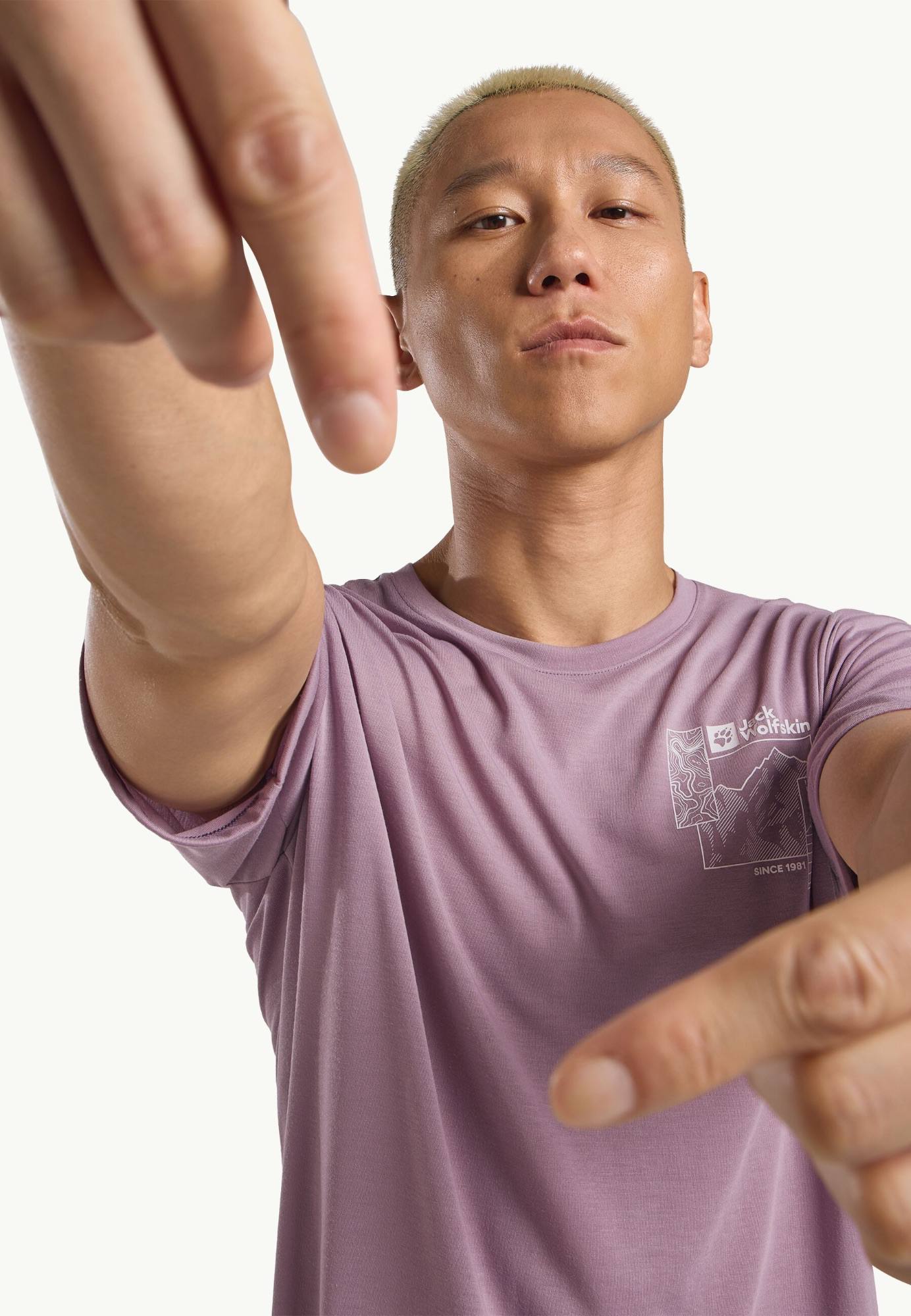 Jack Wolfskin Men's Vonnan Graphic Tee Wild Blossom 05